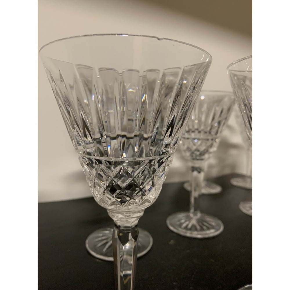Waterford crystal stemware MAEVE cut pattern Water Goblet discontinued cut - Picture 10 of 13